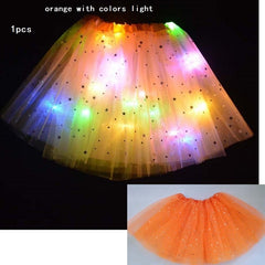 LED Light-Up Ballet Dress for Girls (Princess Style)