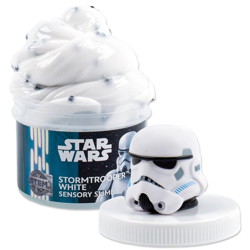 STAR WARS Stormtrooper White Slime 8oz Star Wars Slime Pre-Made Slime Party Favors for Kids Perfect for Goodie Bags Desk Toys Star Wars Merch Star Wars Toys Great Gifts for Adults & Kids