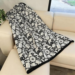 DIY Coloring Blanket With Markers