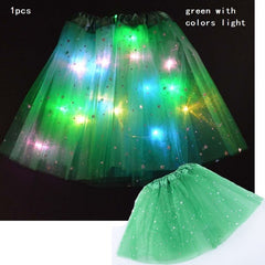 LED Light-Up Ballet Dress for Girls (Princess Style)