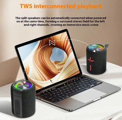 Magnetic Split Bluetooth Subwoofer Speaker High-Fidelity Portable Audio
