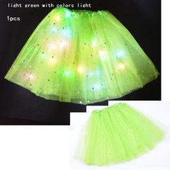 LED Light-Up Ballet Dress for Girls (Princess Style)