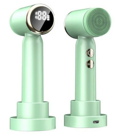 6 In 1 Ultrasonic Electric Face Cleansing Brush Compress