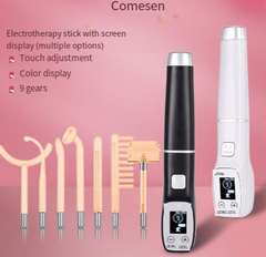 New High-Frequency Electric Therapy Wand Set (4 or 7 Pcs)