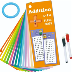 Reusable Math Learning Cards â€“ 15-Piece Set
