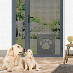Creative Pet Door with Scratch-Resistant Design